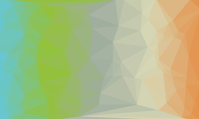 Obraz premium vibrant creative prismatic background with polygonal pattern