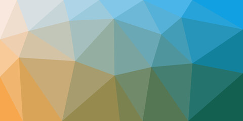 Obraz premium Abstract low poly background of triangles. Usable for wallpaper or background