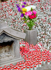 nostalgic urban scenery in Japan