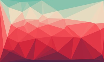 vibrant creative prismatic background with polygonal pattern