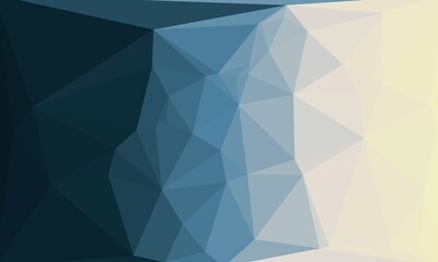 Fototapeta premium vibrant minimalistic blue polygonal background