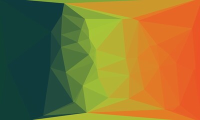 Fototapeta premium vibrant creative prismatic background with polygonal pattern
