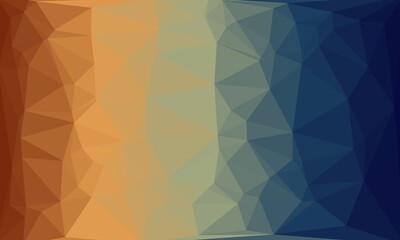 vibrant minimal multicolored polygonal background