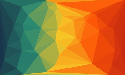 vibrant abstract multicolored background with poly pattern