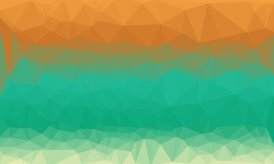 Obraz premium vibrant abstract colorful polygonal background