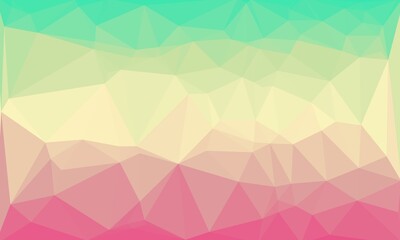 vibrant minimal multicolored polygonal background