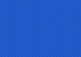 背景　ニット　青