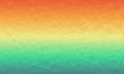 Fototapeta premium vibrant abstract multicolored background with poly pattern