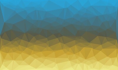 Fototapeta premium vibrant abstract colorful polygonal background