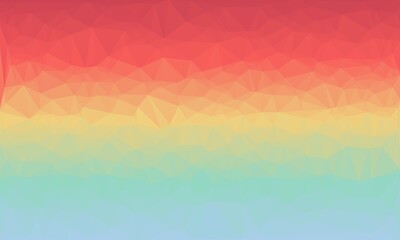 Fototapeta premium vibrant minimal multicolored polygonal background