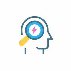 HEAD HUNTING icon in vector. Logotype