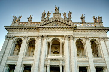 Fototapeta na wymiar Rome, laterano, HDR Image