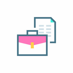 CONTRACT icon in vector. Logotype