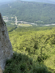 view from the mountain