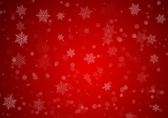 Fondo de envoltura rojo para navidad.