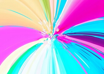 Fototapeta premium カラフルな塗料で描いた抽象的な背景