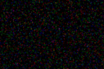 colored mosaic on a black background