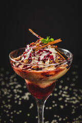 Perfect Sushi Japanese Asian Seafood Food Dish Drink Cocktail Dessert Menu Gourmet Restaurant Chef on Dark Background