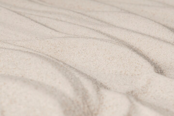 Fototapeta na wymiar Sand surface texture background in wellness concept