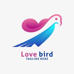 Love bird logo design