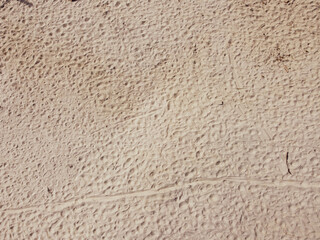  sand with footprints