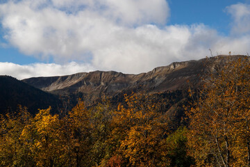 autumn in the mountains