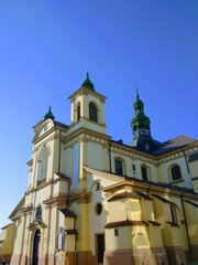 Fototapeta na wymiar Roman Catholic Cathedral, Church of Virgin Mary, Ivano-Frankivsk, Ukraine