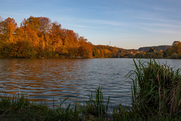 Herbst in der Lausitz- Stausee Sohland/Spree