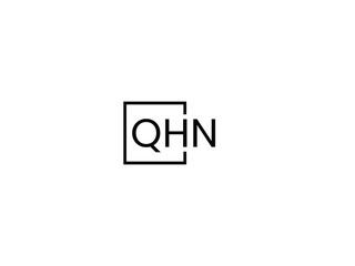 QHN letter initial logo design vector illustration