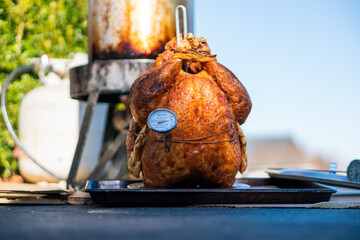 Boiling Deep Fried Turkey for Thanksgiving