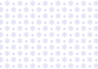 背景　雪の結晶　白背景　青