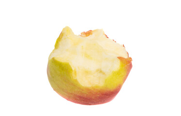 bitten apple isolated