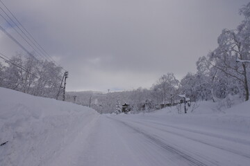 北海道の旭岳の風景