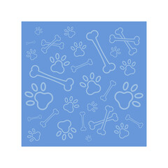 vector pet pattern for textile