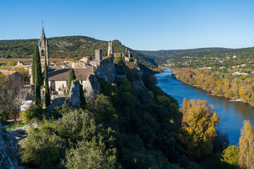 Fototapeta premium Ardeche im November Frankreich