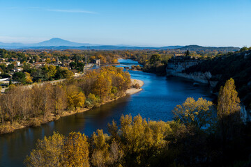 Fototapeta premium Ardeche im November Frankreich