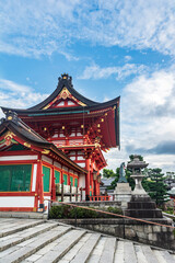 Obraz premium Fushimi Inari Shrine, Kyoto, Honshu, Japan 