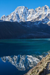 Renjo La pass trail - Gokyo,  Khumbu Valley, Nepal