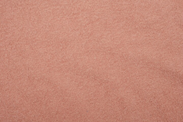 Fototapeta premium Texture of soft pink fleecy fabric.