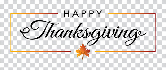 Happy Thanksgiving Logo