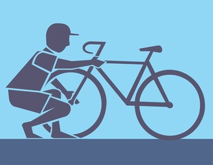 icon for bicycle maintenance site