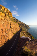chapman's peak drive in cape town ,south africa