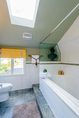 Fragment of a luxury bathroom