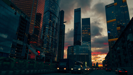Obraz premium city