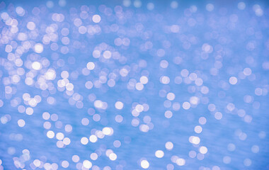 Abstract bokeh blurred light