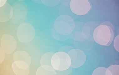 Christmas and New Year festive bokeh background. Abstract bokeh blurred light. Space for holiday text