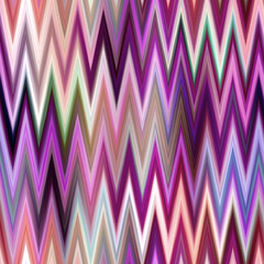 Indonesia space dyed gradient ikat pattern. Seamless colorful variegated zig zag effect. Retro 1970 s fashion fashion print background