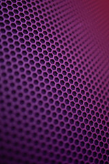 Style Abstrac modern background: metal honeycomb grill