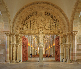 La basilique de Vézelay, Bourgogne, France