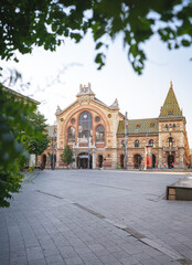 Fototapeta premium Iconic Market Hall of Budapest, Hungary